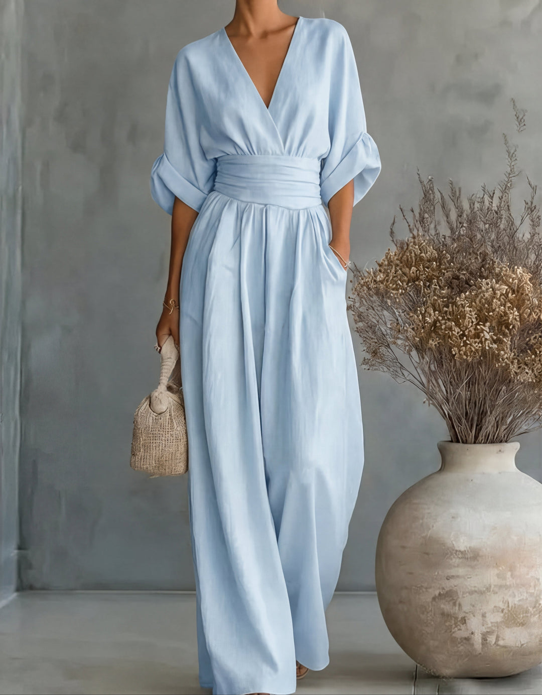 Marina | Loose Wide-Leg Jumpsuit