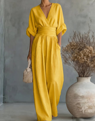 Marina | Loose Wide-Leg Jumpsuit