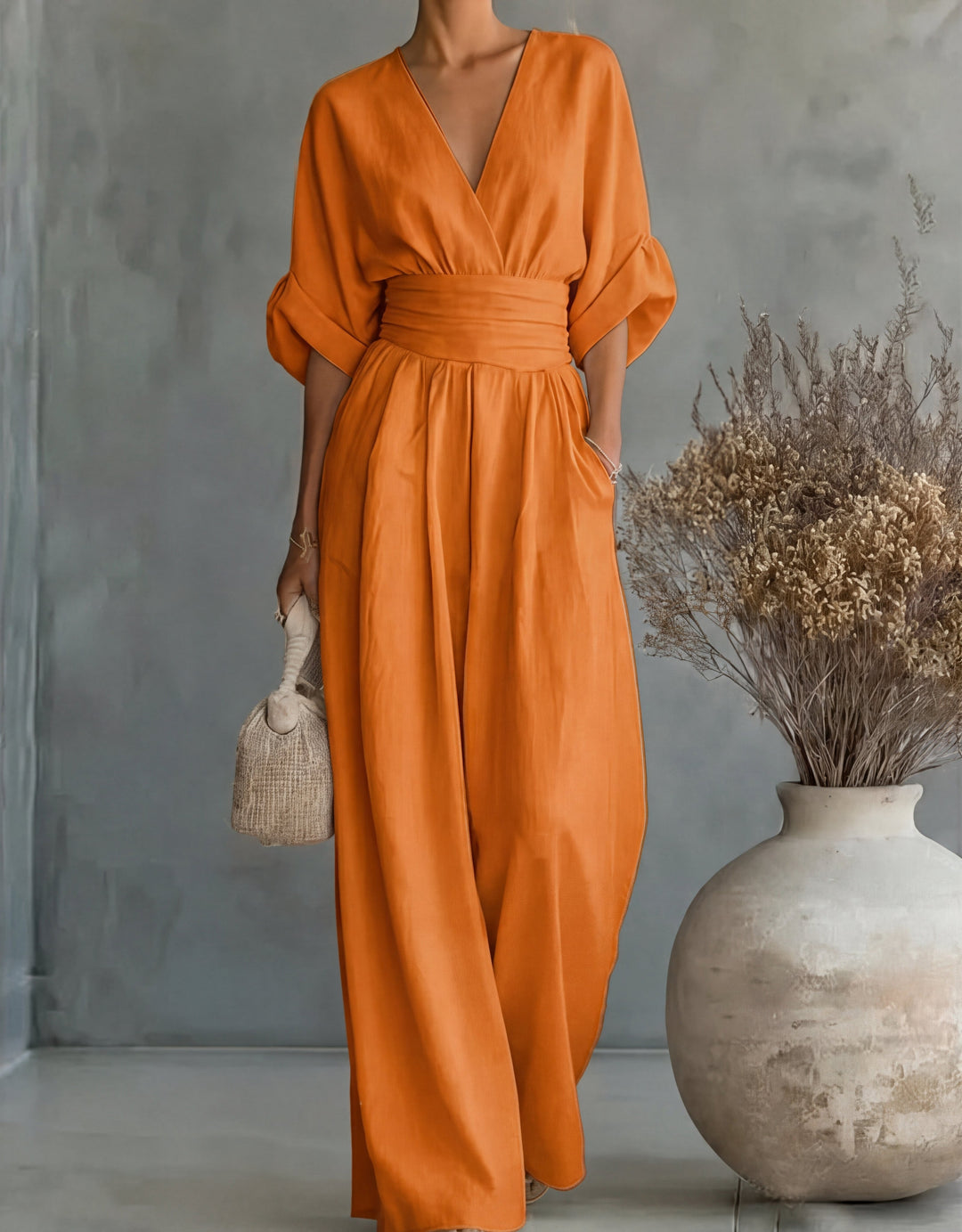 Marina | Loose Wide-Leg Jumpsuit