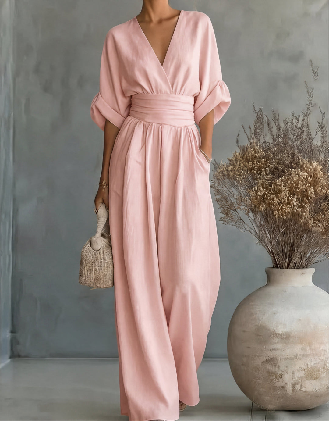 Marina | Loose Wide-Leg Jumpsuit