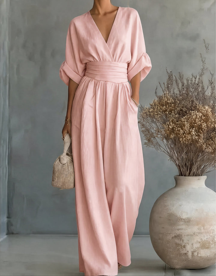 Marina | Loose Wide-Leg Jumpsuit