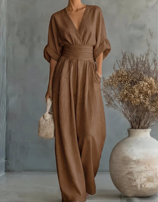 Marina | Loose Wide-Leg Jumpsuit