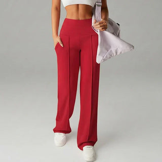 Alba | Straight-Cut Wide-Leg Pants