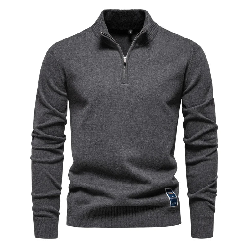 Daan | Zip-Up Sweater