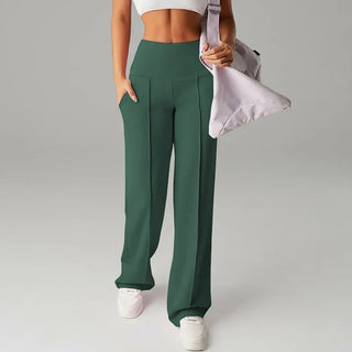 Alba | Straight-Cut Wide-Leg Pants