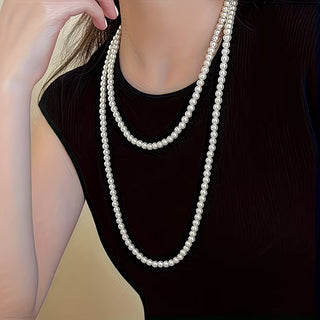 Timeless Double Pearl Necklace