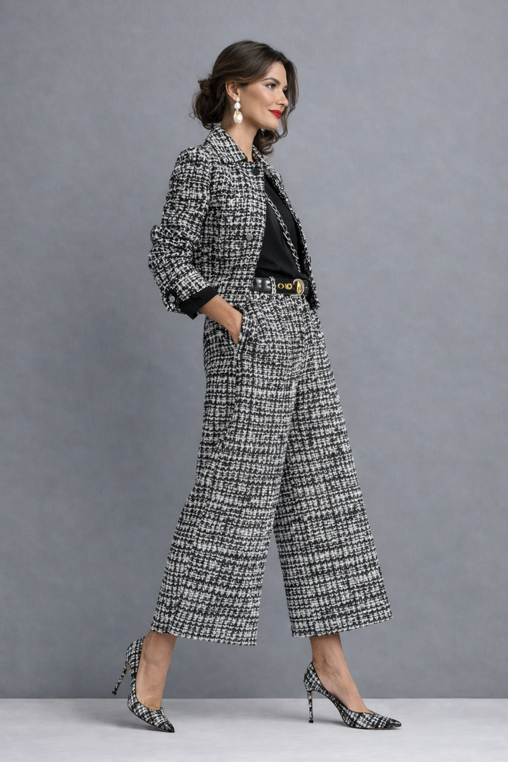 Eloise | Women's Textured Two-Piece Set