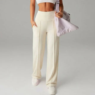 Alba | Straight-Cut Wide-Leg Pants