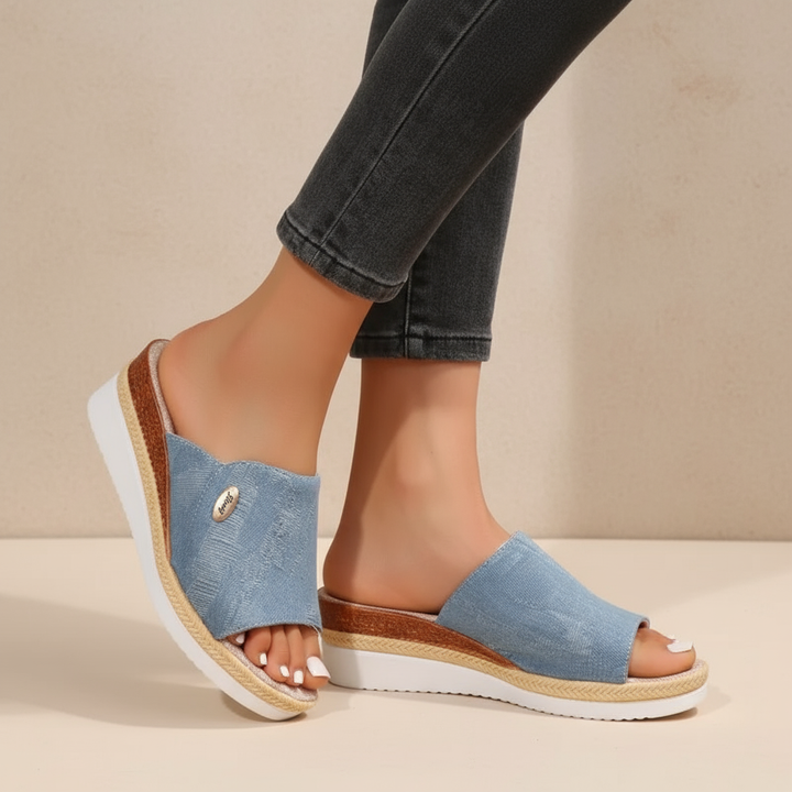 Talia | Modern Comfort Wedge Sandals