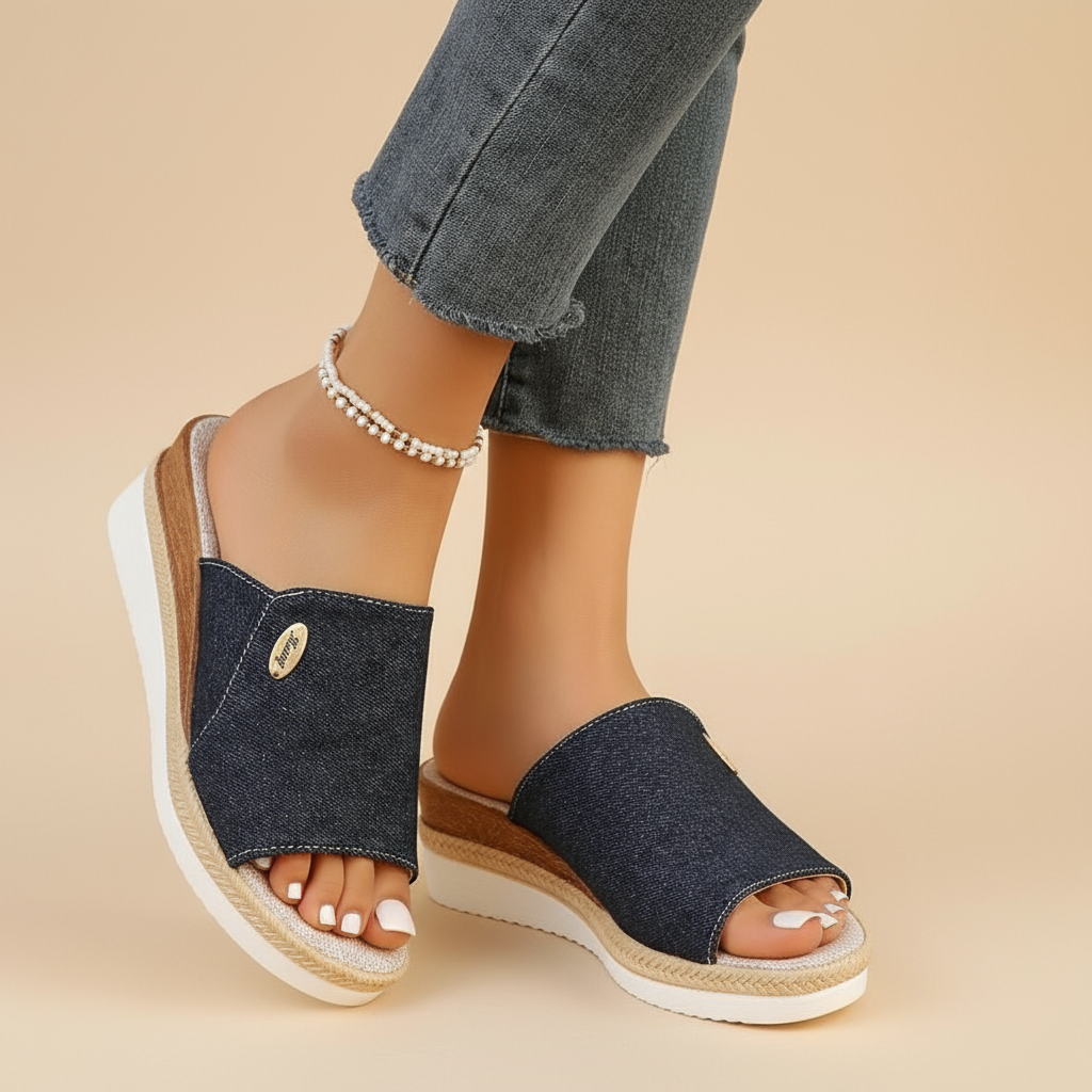 Talia | Modern Comfort Wedge Sandals