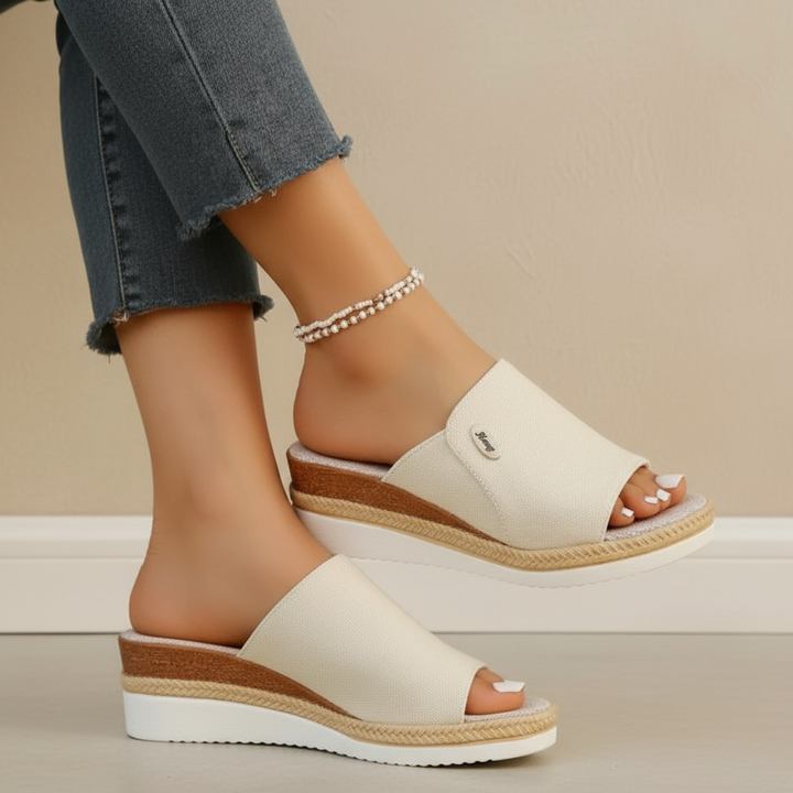 Talia | Modern Comfort Wedge Sandals