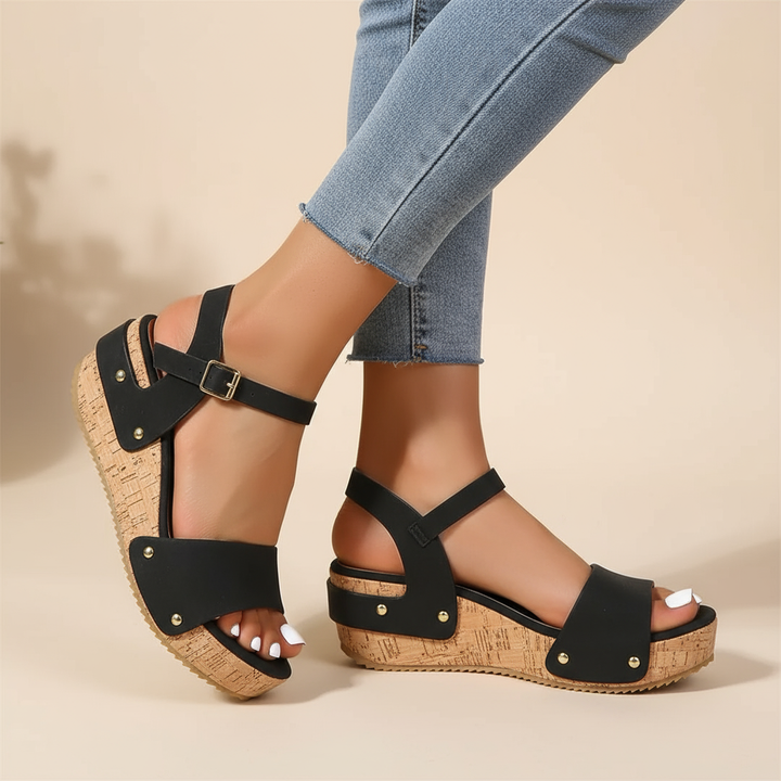 Daniela | Comfortable Everyday Wedge Sandals