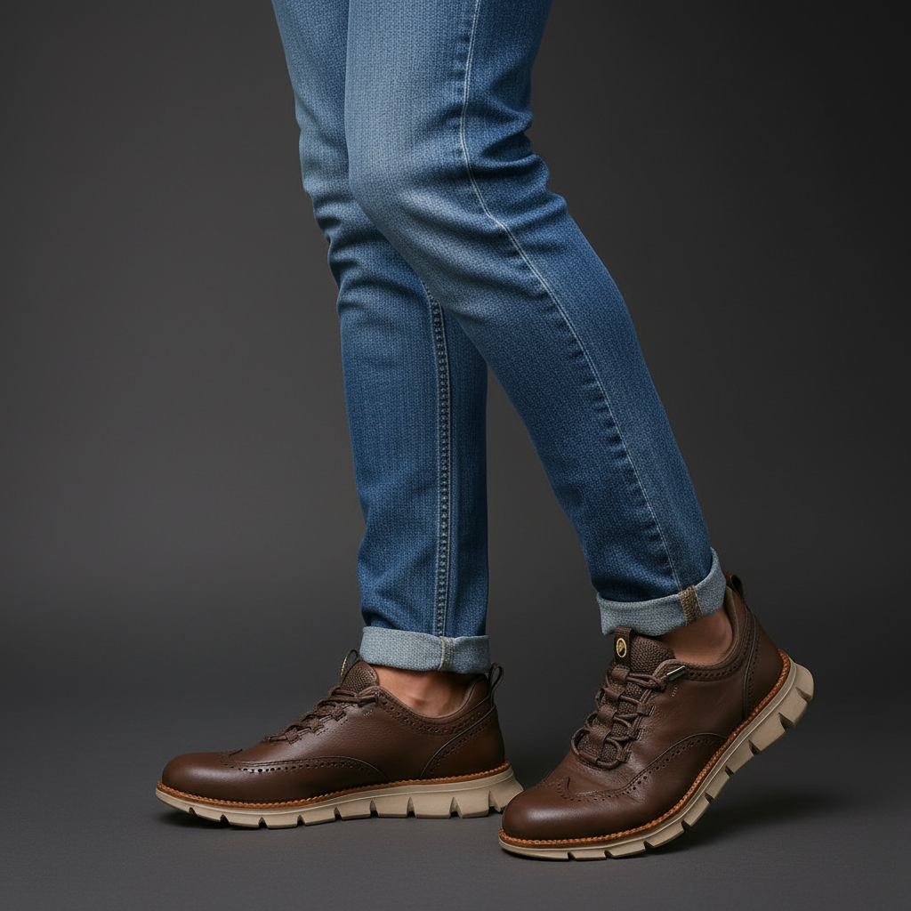Harper | Premium Comfort Leather Sneakers