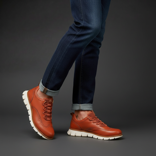 Harper | Premium Comfort Leather Sneakers