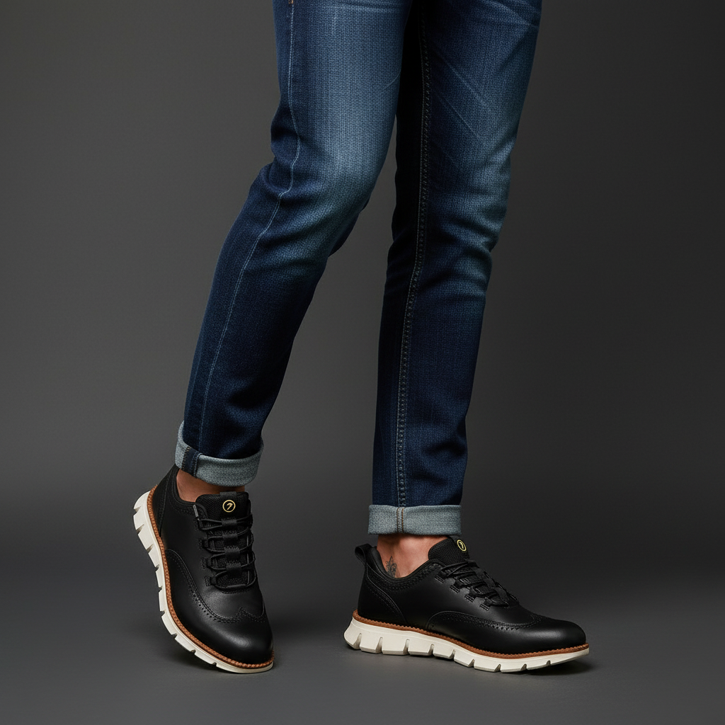 Harper | Premium Comfort Leather Sneakers