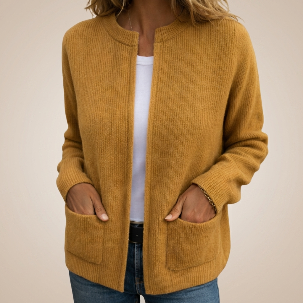 Addison | Cozy Cardigan with Deep Pockets