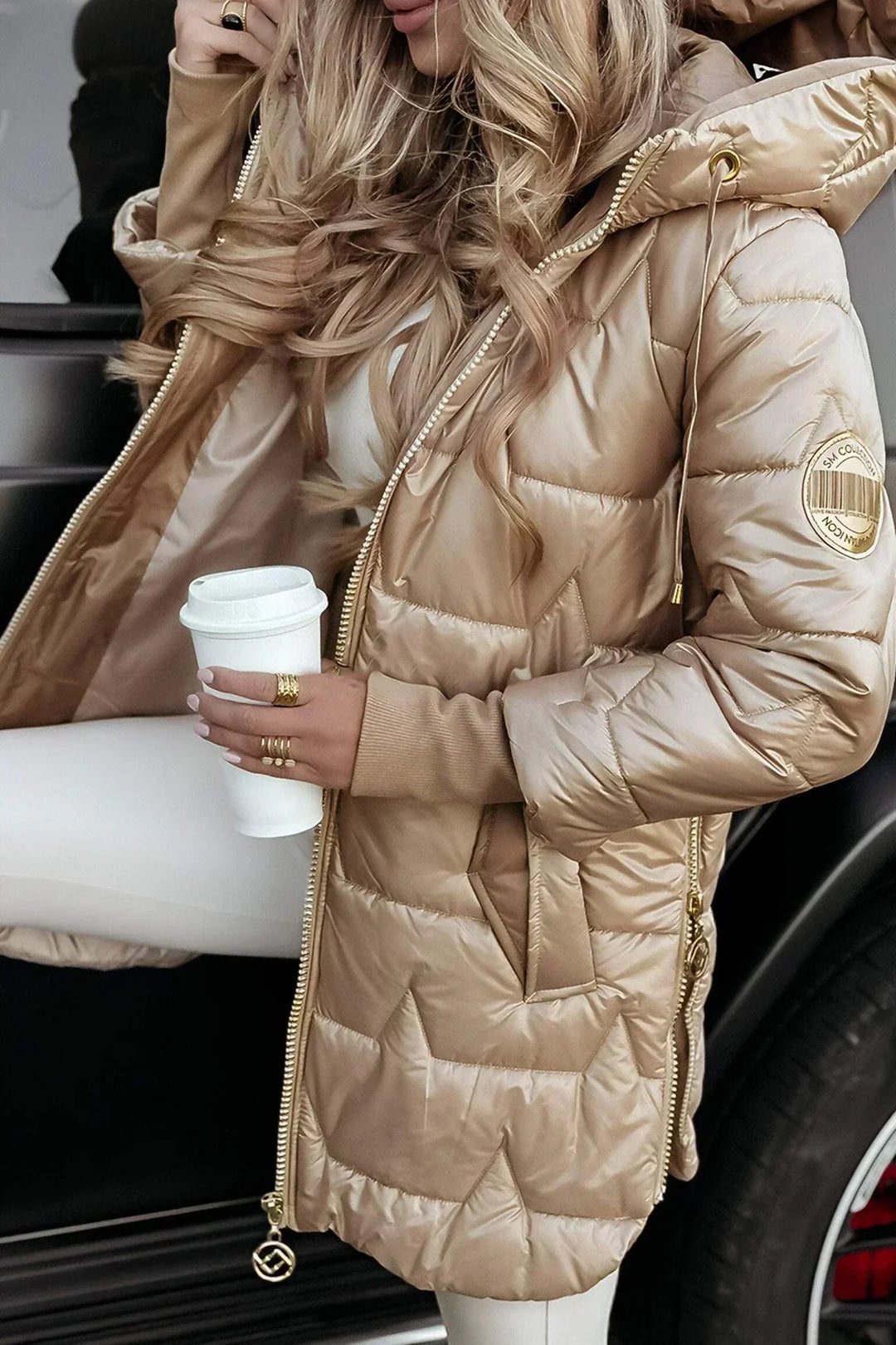 Naya | Elegant Hooded Winter Coat