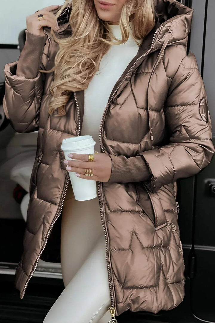 Naya | Elegant Hooded Winter Coat