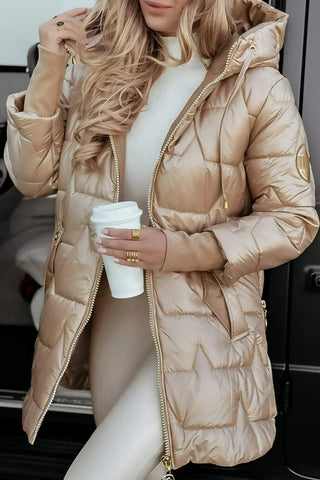 Naya | Elegant Hooded Winter Coat