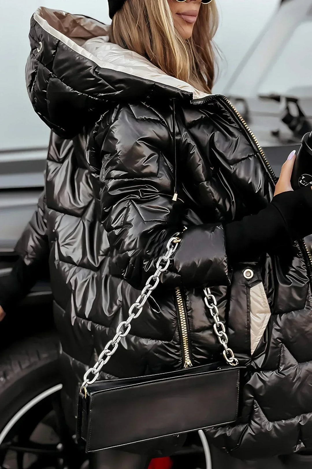Naya | Elegant Hooded Winter Coat