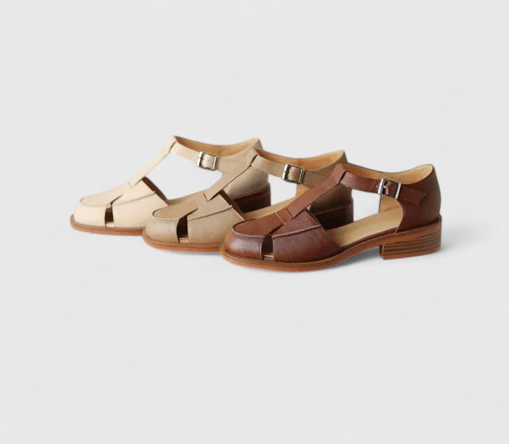 Scarlett | Women's Vintage Comfort T-Strap Sandals