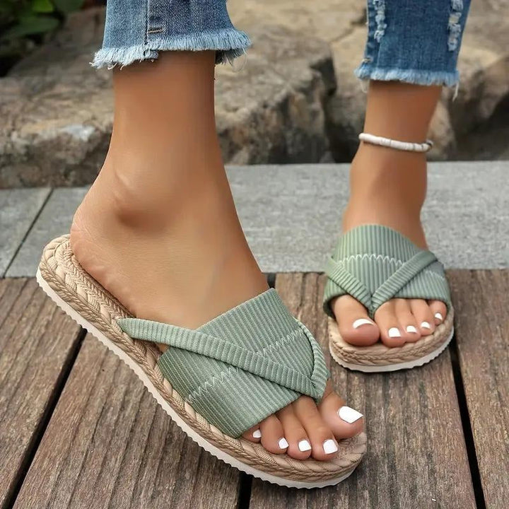 Josie | Casual Espadrille Mules