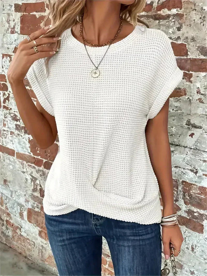 Nisa | Stylish Crew-Neck Shirt