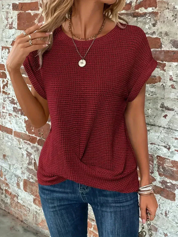Nisa | Stylish Crew-Neck Shirt