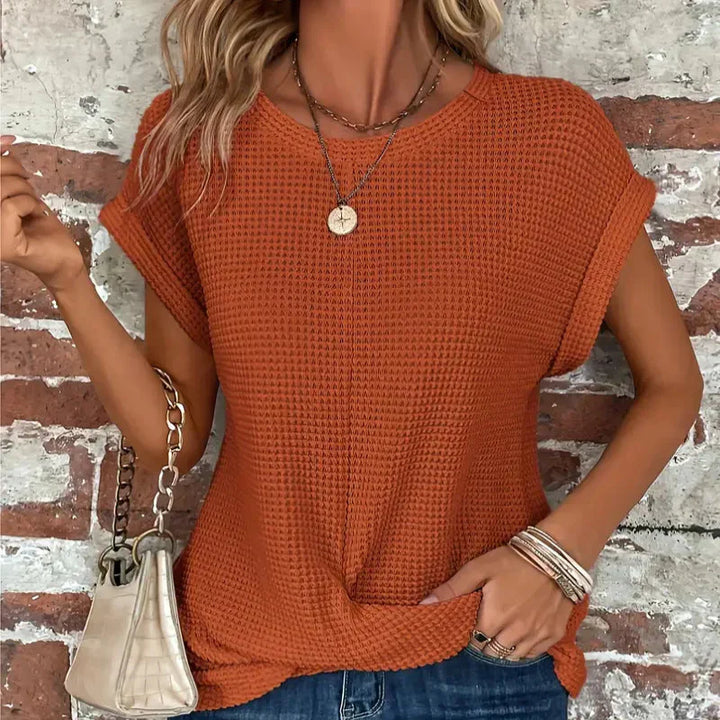 Nisa | Stylish Crew-Neck Shirt