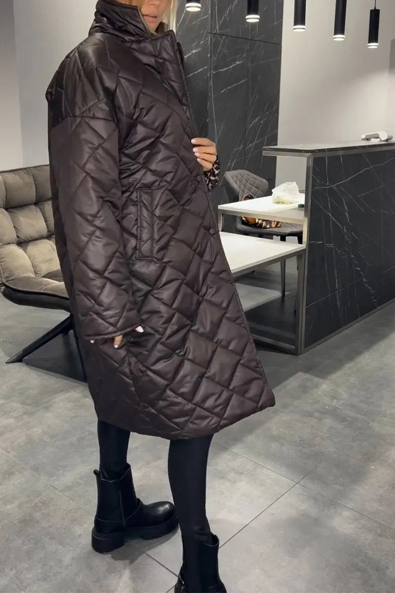 Lina | Elegant Leopard-Print Coat