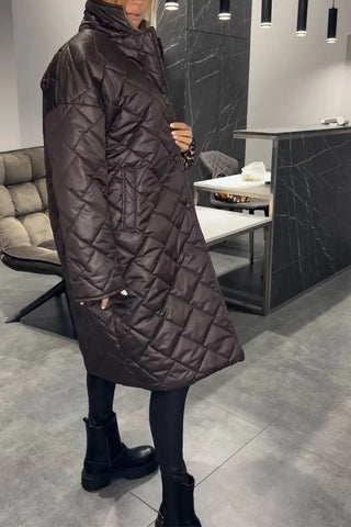 Lina | Elegant Leopard-Print Coat