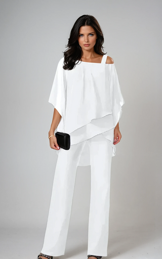 Sabine | Women's Elegant Layered Two-Piece Set