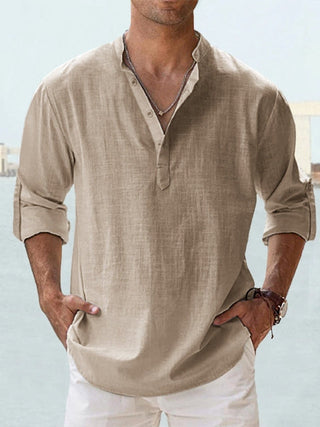 Leo | Breathable Linen Shirt