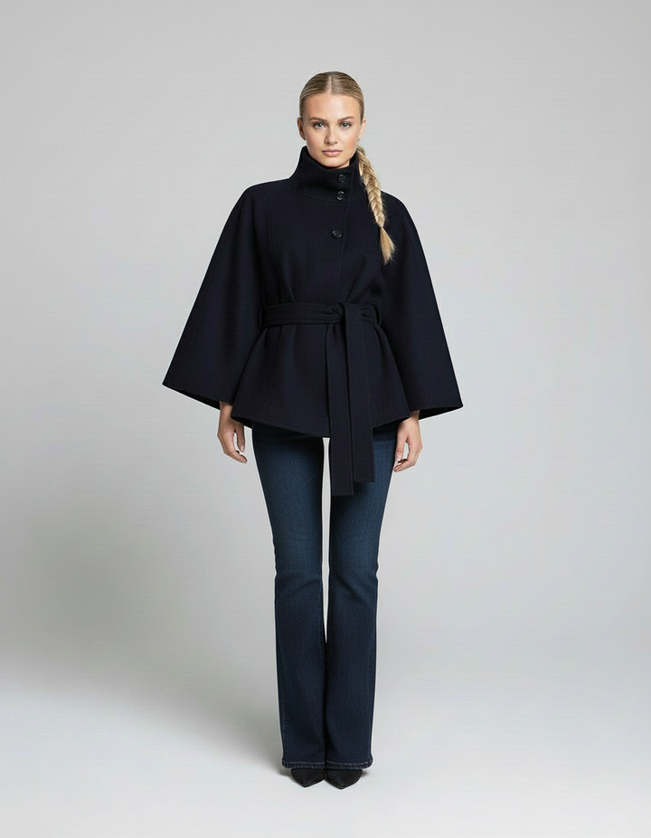 Cosette | Elegant Waist Cape