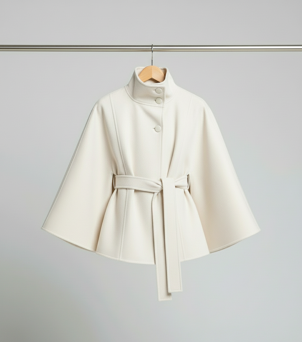 Cosette | Elegant Waist Cape