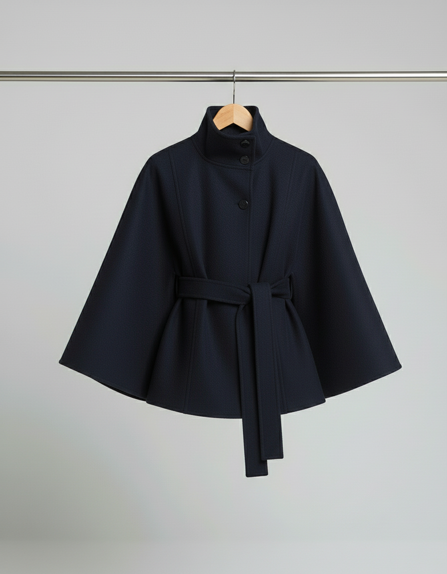 Cosette | Elegant Waist Cape