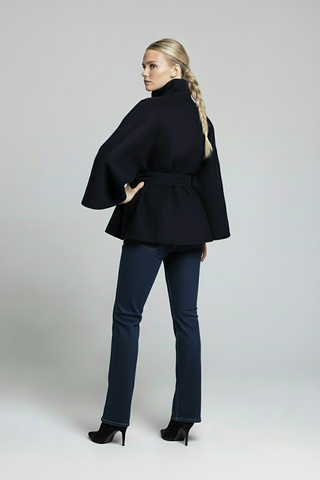 Cosette | Elegant Waist Cape