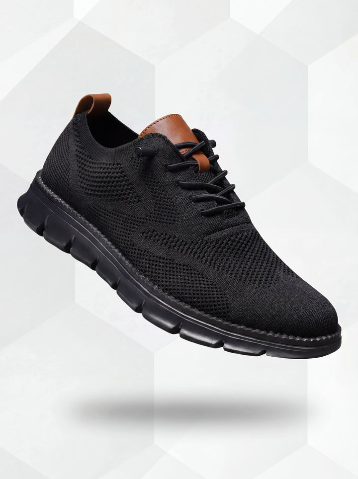 Peer | Breathable Everyday Shoes – Black