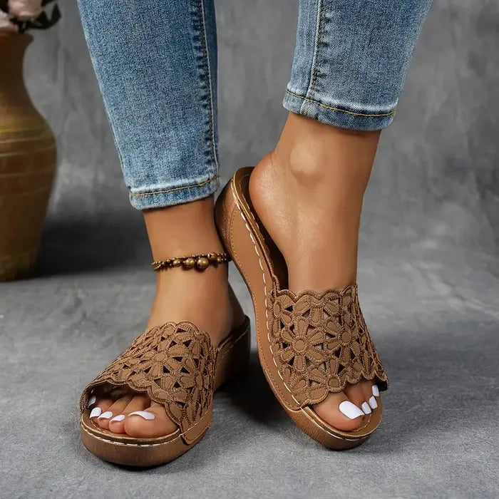 Delilah | Comfortable Open-Toe Sandals