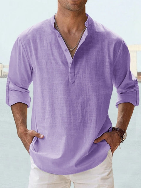 Leo | Breathable Linen Shirt