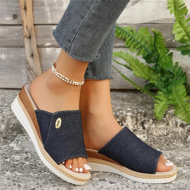 Talia | Modern Comfort Wedge Sandals