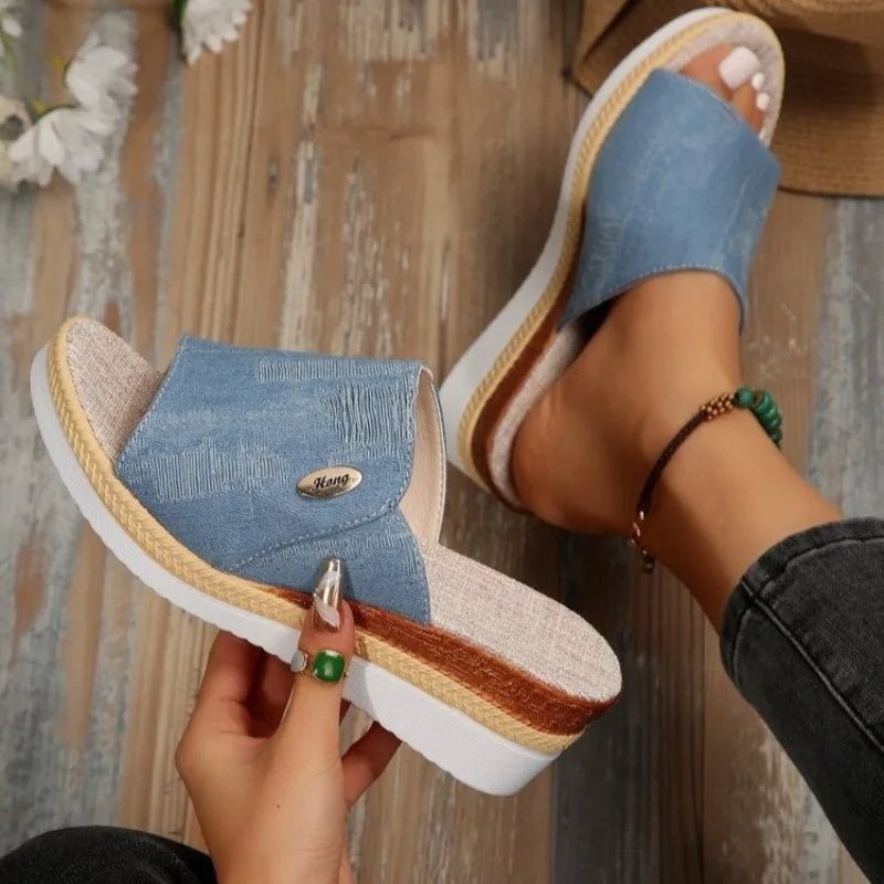 Talia | Modern Comfort Wedge Sandals