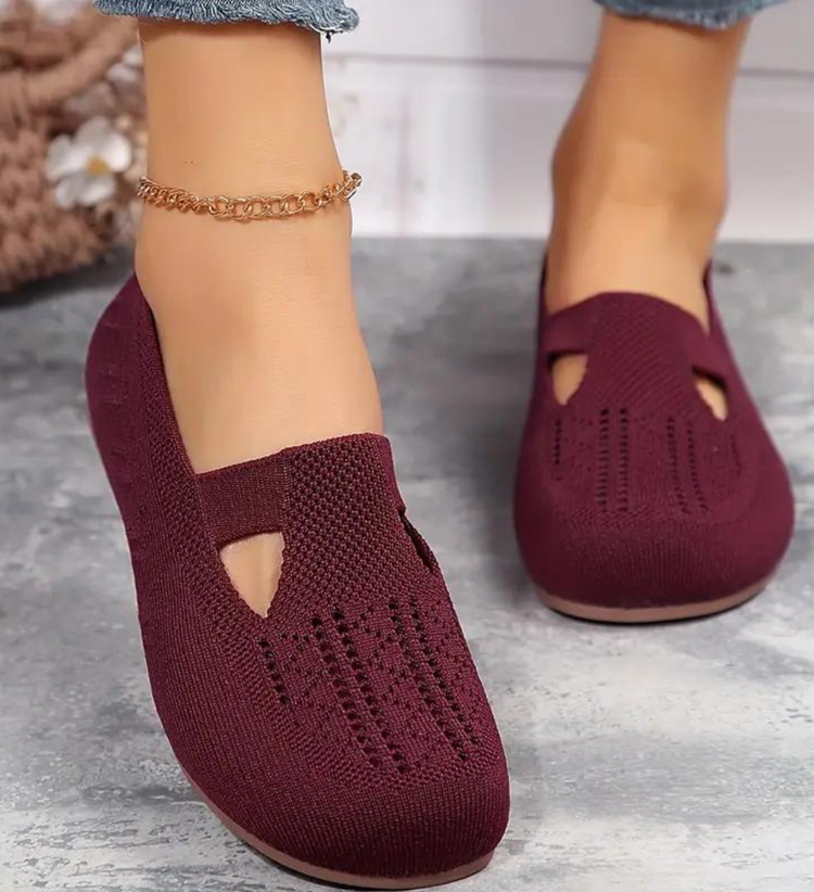 Fiona | Cozy Slip-On Ballet Flats