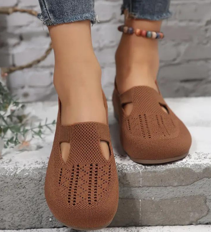 Fiona | Cozy Slip-On Ballet Flats