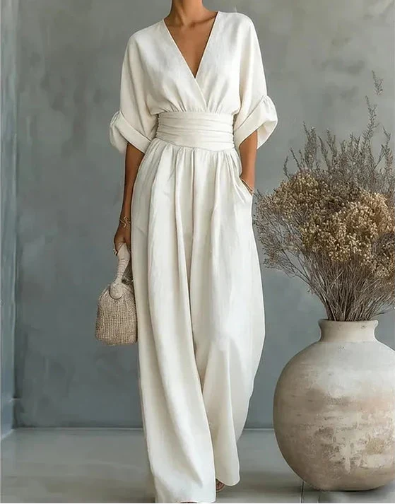 Marina | Loose Wide-Leg Jumpsuit