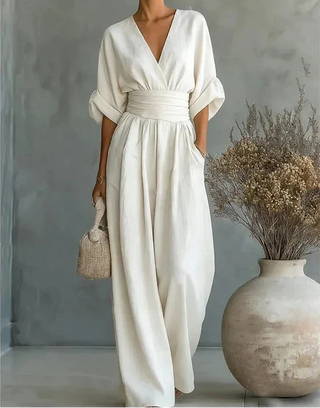 Marina | Loose Wide-Leg Jumpsuit