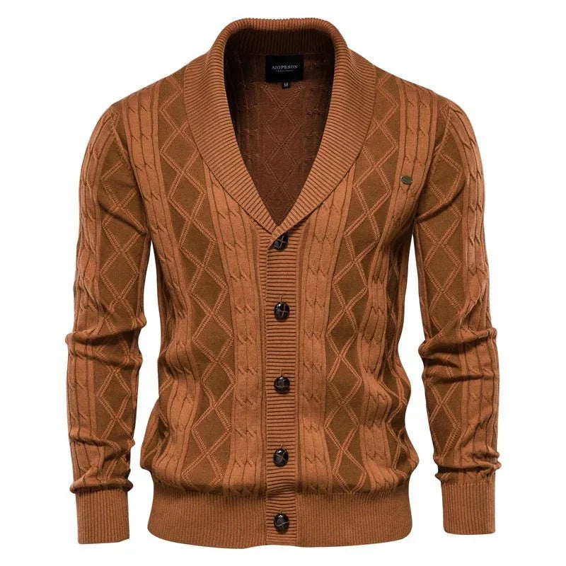 Olivier | Men's Button-Up Cardigan