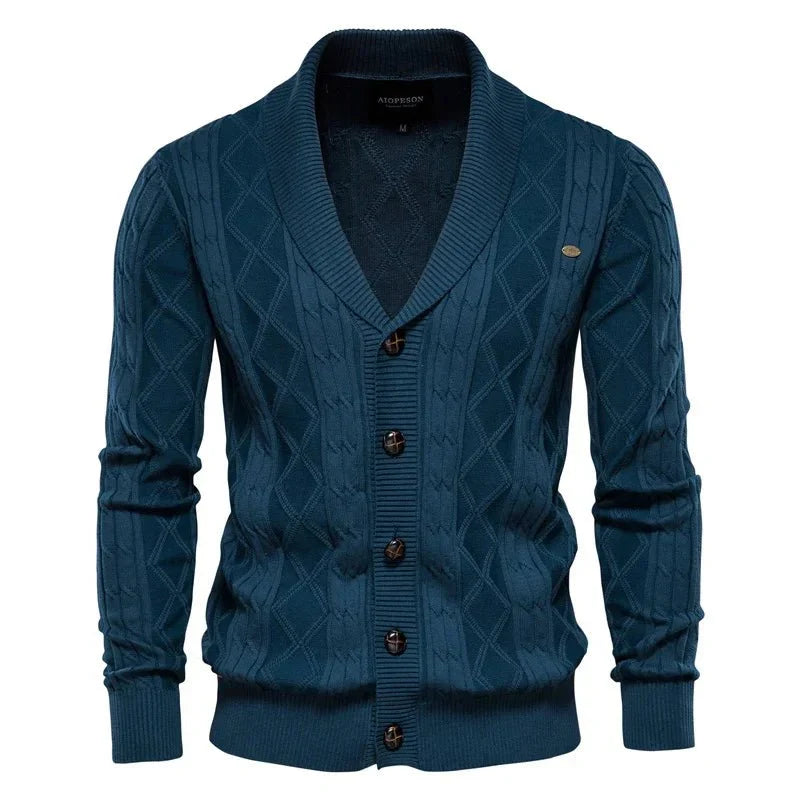Olivier | Men's Button-Up Cardigan