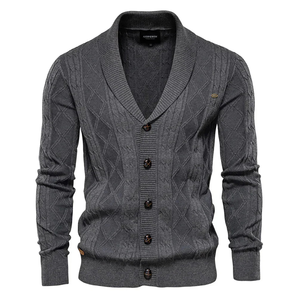 Olivier | Men's Button-Up Cardigan