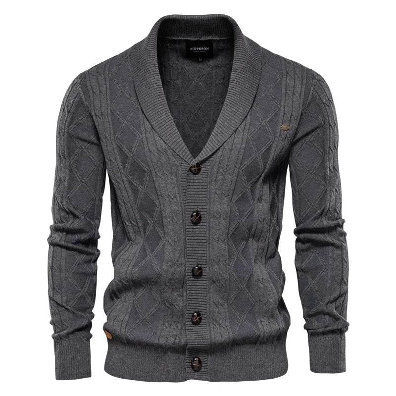 Olivier | Men's Button-Up Cardigan